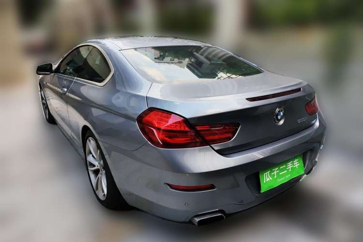 Used BMW 6 Series 2012 650i two-door coupe Rear Left 45 Deg