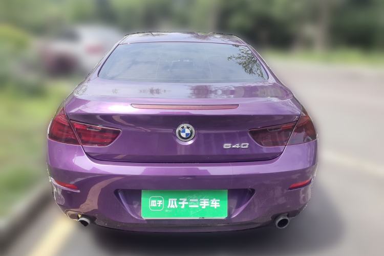 Used BMW 6 Series 2012 640i two-door coupe Rear