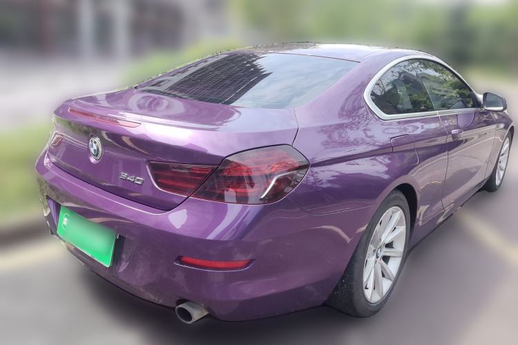 Used BMW 6 Series 2012 640i two-door coupe Rear Right 45 Deg