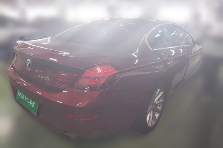 Used BMW 6 Series 2012 640i Gran Coupe Rear Right 45 Deg