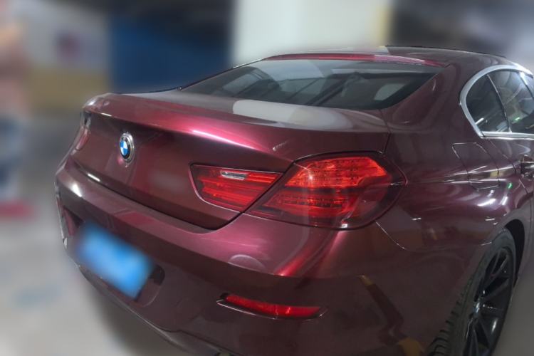 Used BMW 6 Series 2012 640i Gran Coupe Rear Right 45 Deg