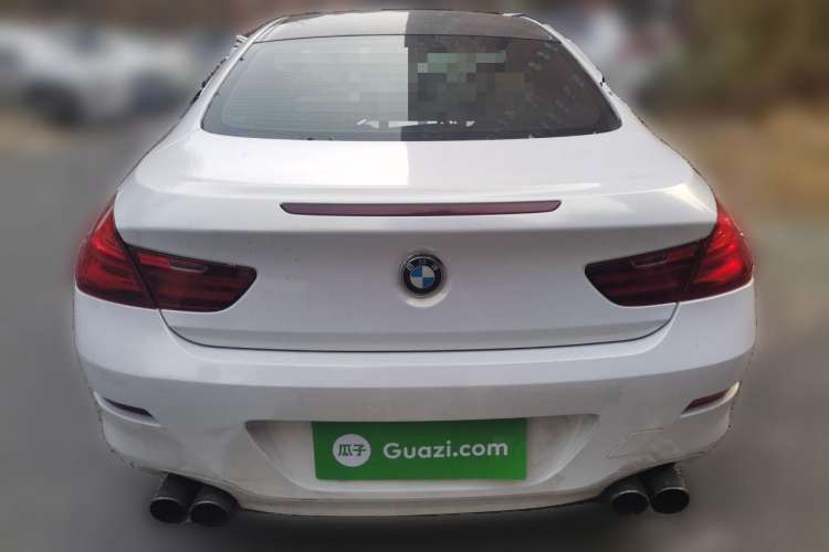 Used BMW 6 Series 2012 640i two-door coupe Rear