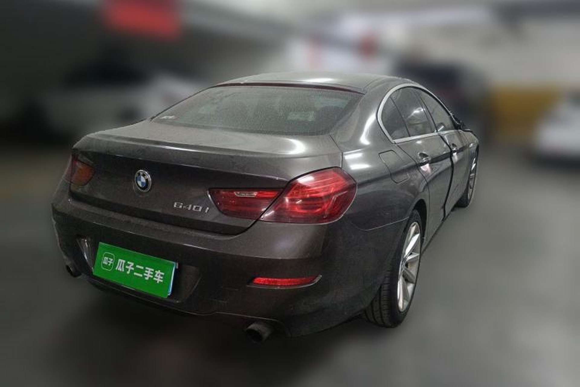 Used BMW 6 Series 2012 640i Gran Coupe Rear Right 45 Deg
