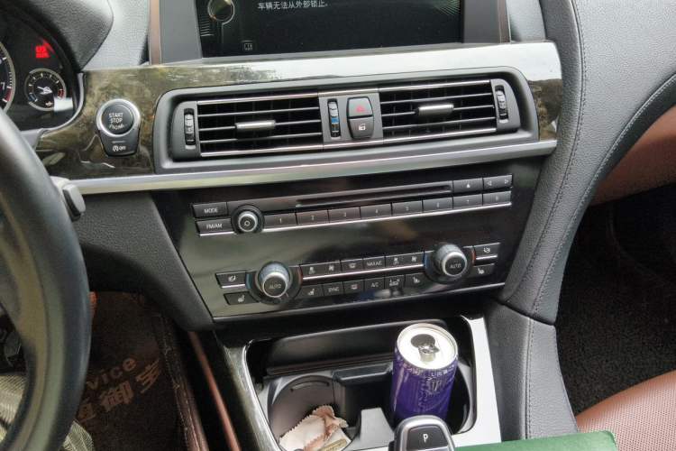 Used BMW 6 Series 2012 640i Gran Coupe Audio And AC Panel