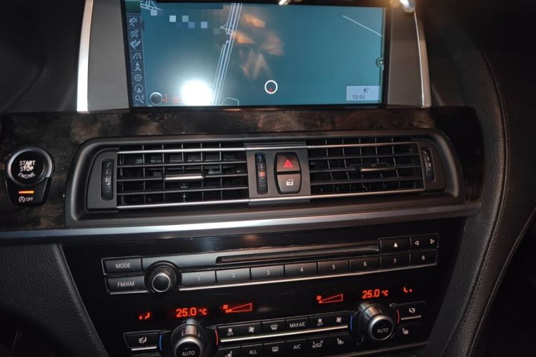 Used BMW 6 Series 2012 640i Gran Coupe Audio And AC Panel