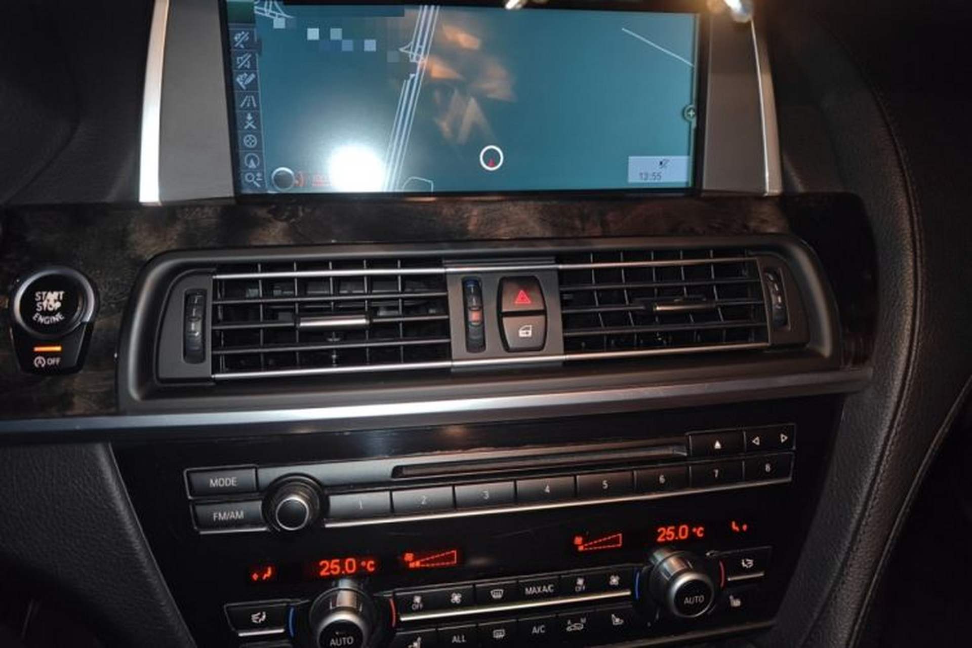 Used BMW 6 Series 2012 640i Gran Coupe Audio And AC Panel
