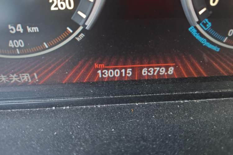 Used BMW 6 Series 2012 640i two-door coupe Odometer Close Up