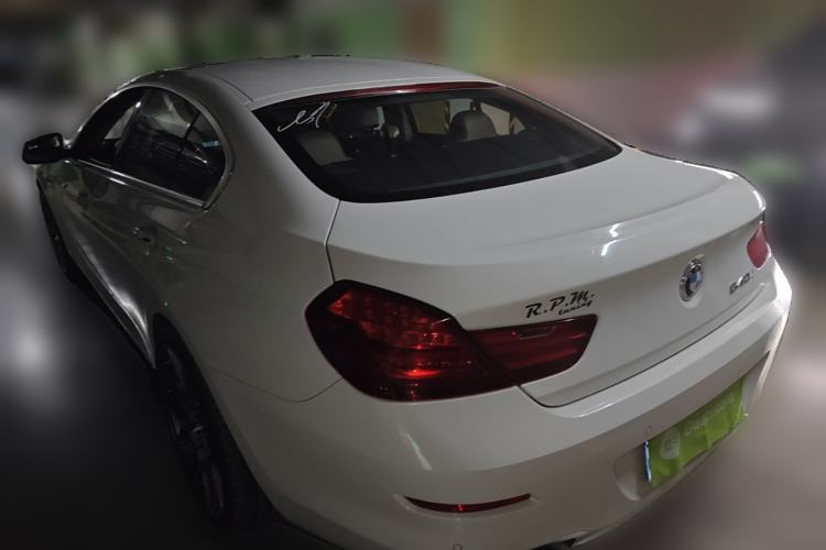 Used BMW 6 Series 2012 640i Gran Coupe Rear Left 45 Deg