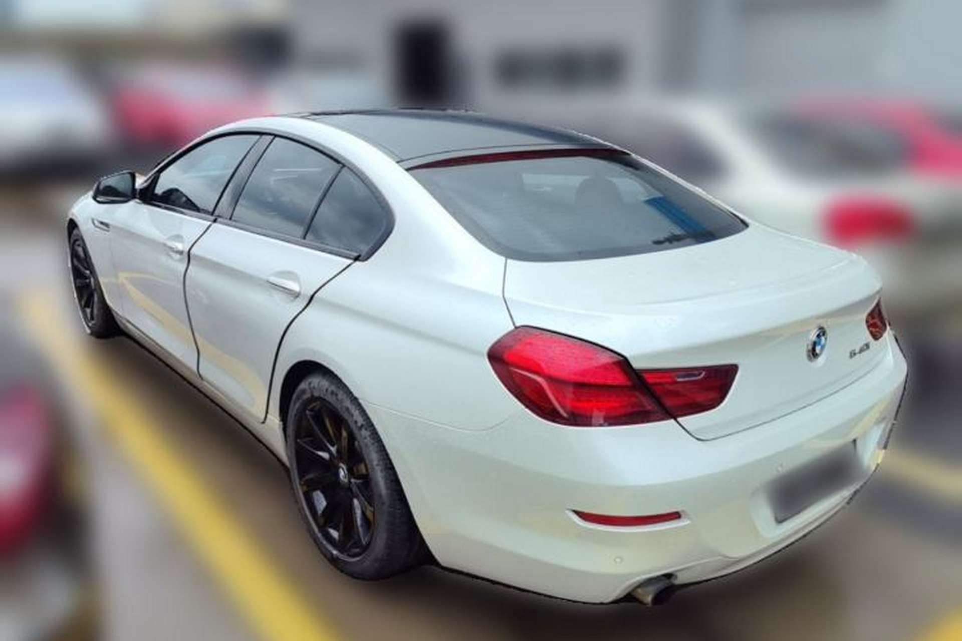Used BMW 6 Series 2012 640i Gran Coupe Rear Left 45 Deg