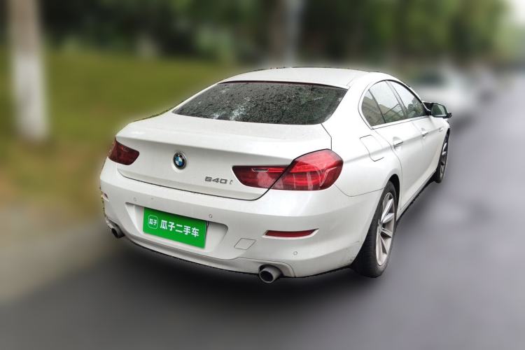 Used BMW 6 Series 2012 640i Gran Coupe Rear Right 45 Deg