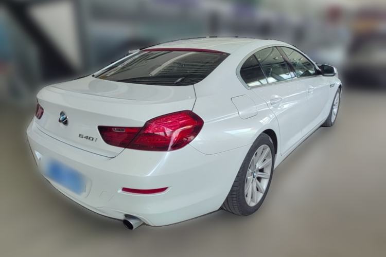 Used BMW 6 Series 2012 640i Gran Coupe Rear Right 45 Deg