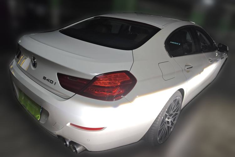 Used BMW 6 Series 2012 640i Gran Coupe Rear Right 45 Deg