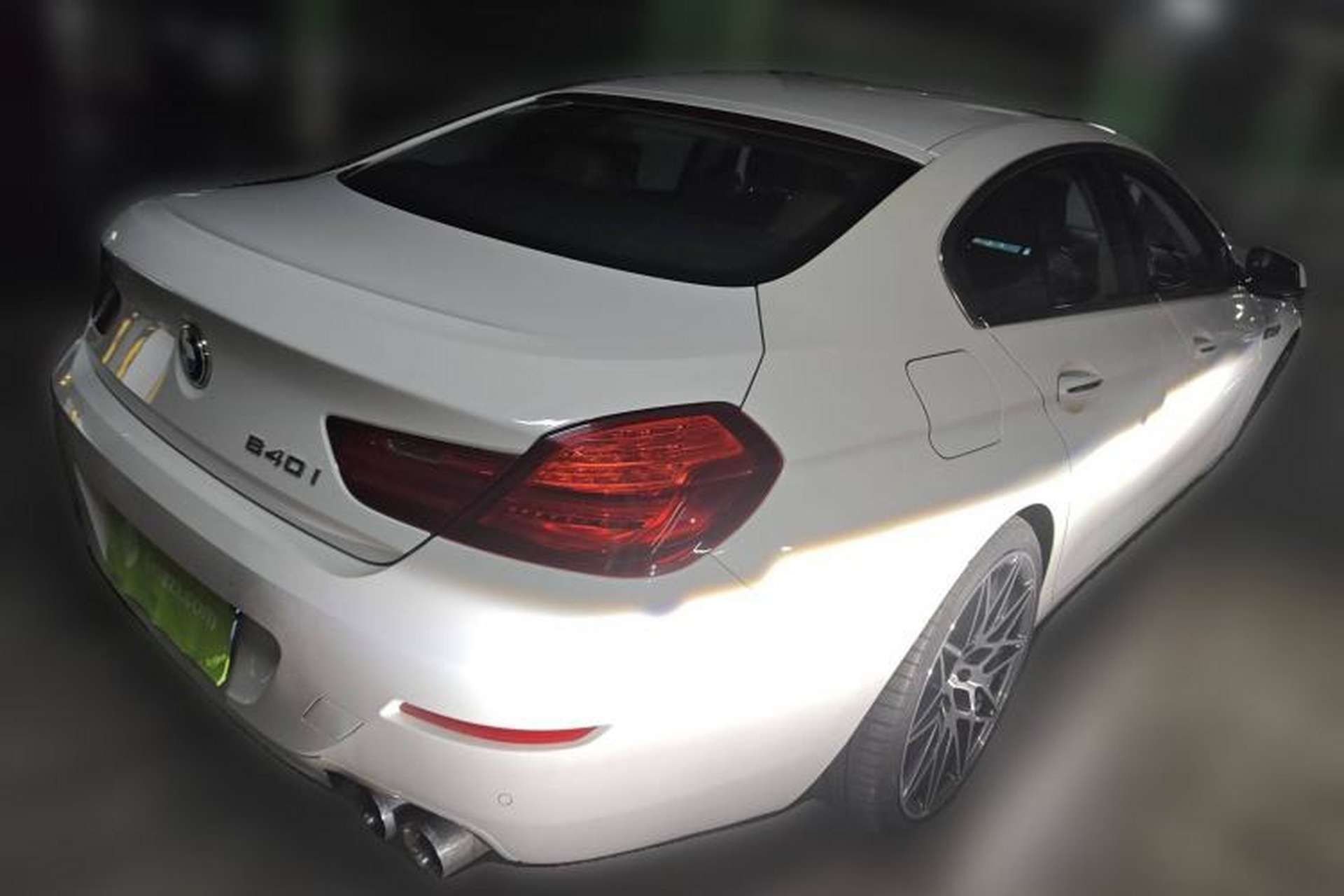 Used BMW 6 Series 2012 640i Gran Coupe Rear Right 45 Deg