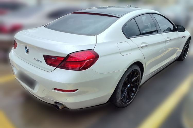 Used BMW 6 Series 2012 640i Gran Coupe Rear Right 45 Deg