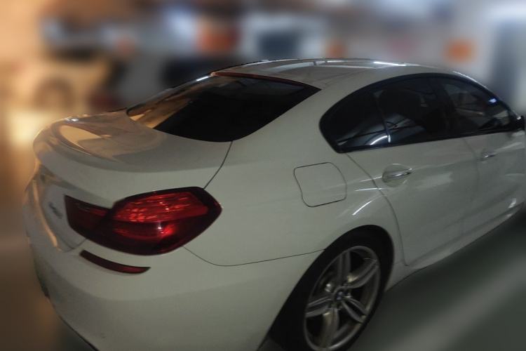 Used BMW 6 Series 2012 640i Gran Coupe Rear Right 45 Deg