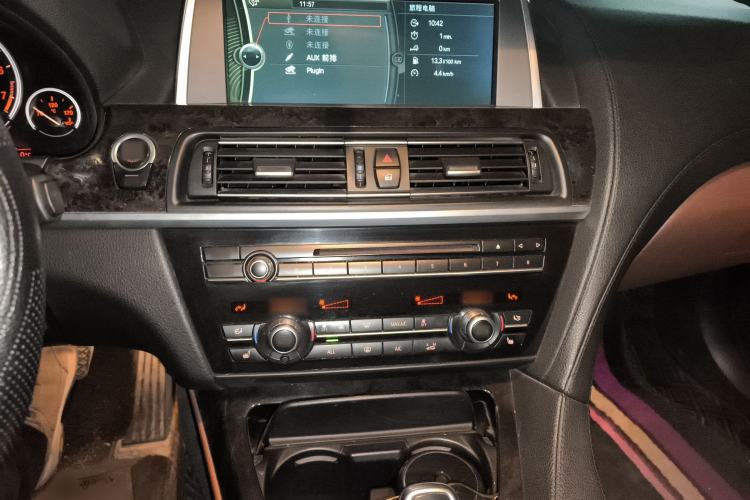 Used BMW 6 Series 2013 Facelift 640i Gran Coupe Audio And AC Panel