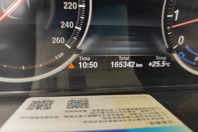 Used BMW 6 Series 2013 Facelift 640i Gran Coupe Odometer Close Up