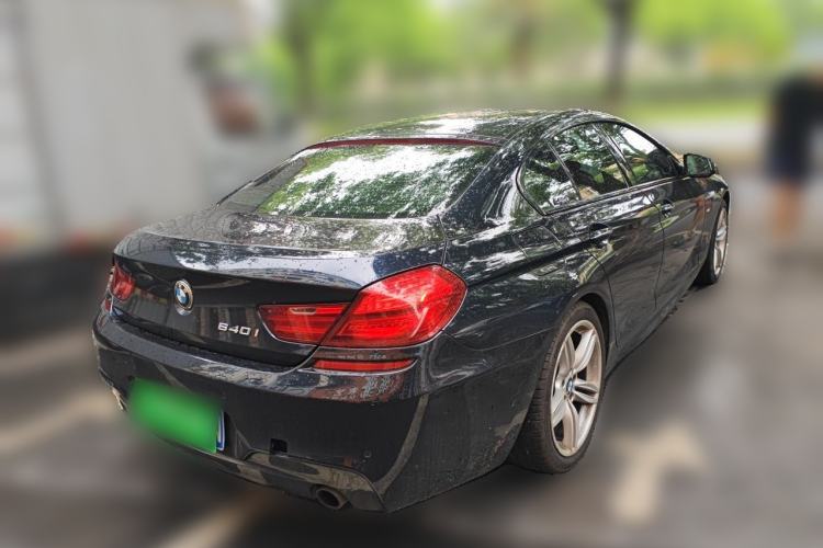 Used BMW 6 Series 2013 Facelift 640i Gran Coupe Rear Right 45 Deg