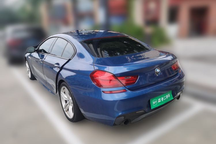 Used BMW 6 Series 2013 Facelift 640i xDrive Gran Coupe Rear Left 45 Deg
