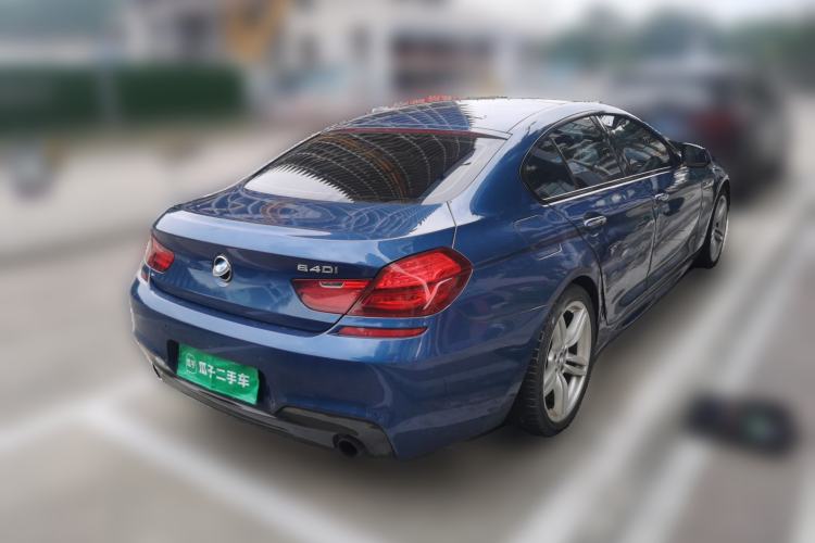 Used BMW 6 Series 2013 Facelift 640i xDrive Gran Coupe Rear Right 45 Deg