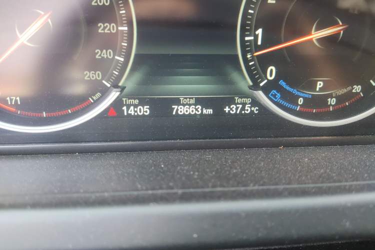 Used BMW 6 Series 2013 Facelift 640i Gran Coupe Odometer Close Up