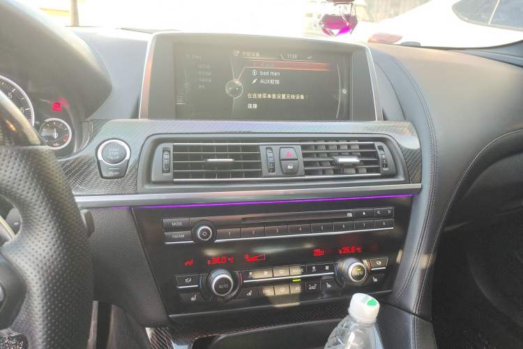 Used BMW 6 Series 2013 Facelift 640i xDrive Gran Coupe Audio And AC Panel