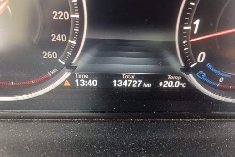 Used BMW 6 Series 2013 Facelift 640i Gran Coupe Odometer Close Up
