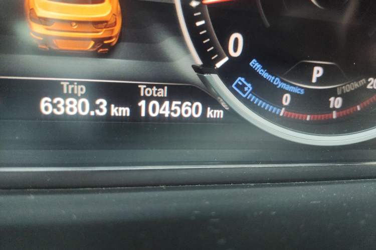 Used BMW 6 Series 2013 Facelift 640i xDrive Gran Coupe Odometer Close Up