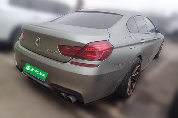 Used BMW 6 Series 2013 Facelift 640i Gran Coupe Rear Right 45 Deg