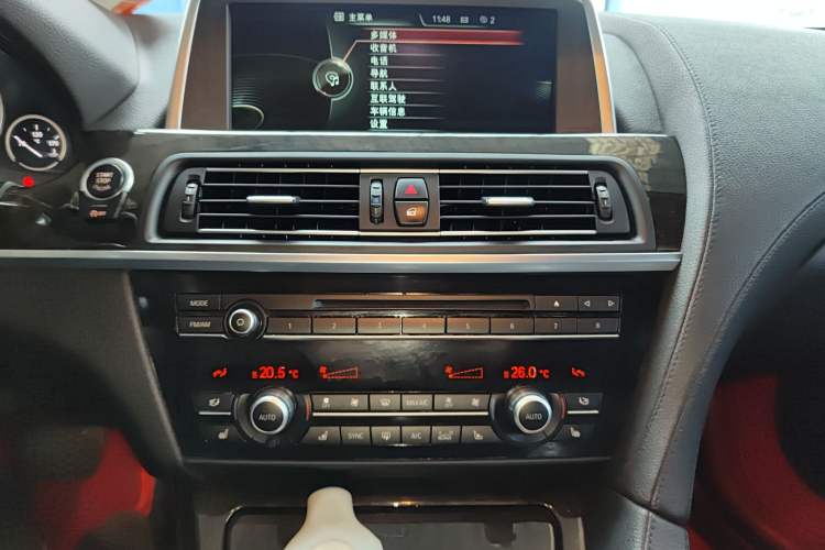 Used BMW 6 Series 2013 Facelift 640i Gran Coupe Audio And AC Panel