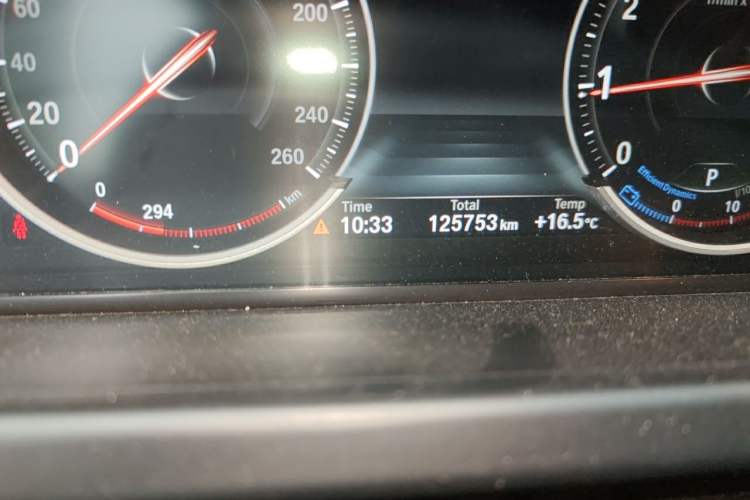 Used BMW 6 Series 2013 Facelift 640i Gran Coupe Odometer Close Up