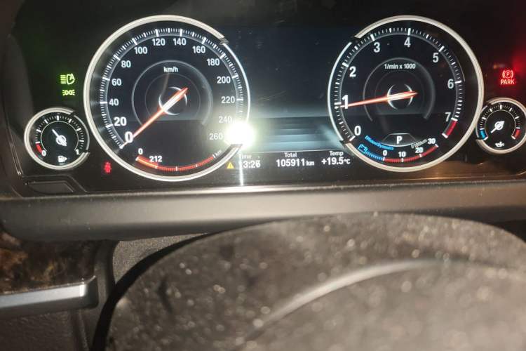 Used BMW 6 Series 2013 Facelift 640i Gran Coupe Odometer Close Up