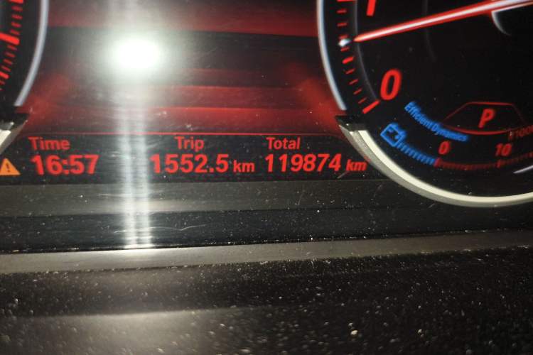 Used BMW 6 Series 2013 Facelift 640i Gran Coupe Odometer Close Up