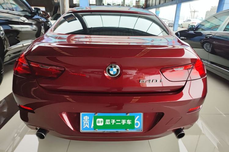 Used BMW 6 Series 2013 Facelift 640i Gran Coupe Rear