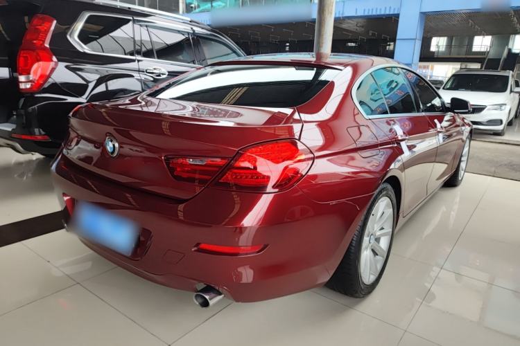 Used BMW 6 Series 2013 Facelift 640i Gran Coupe Rear Right 45 Deg