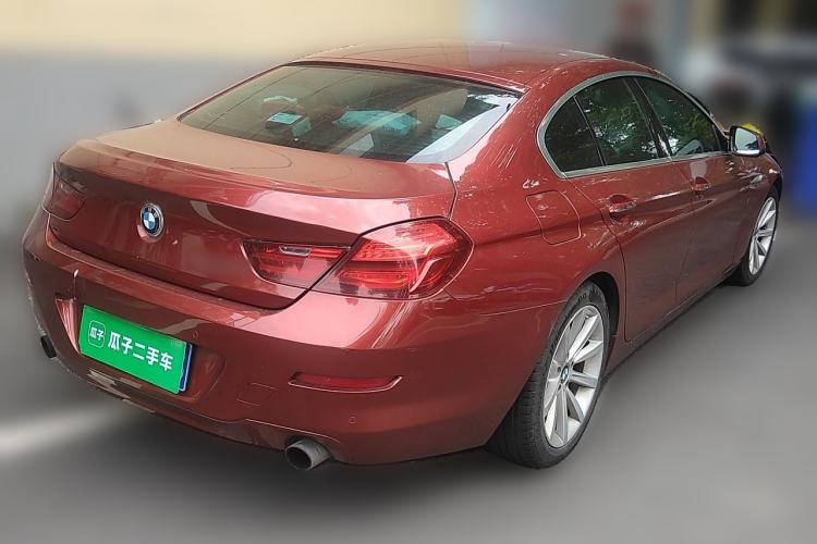 Used BMW 6 Series 2013 Facelift 640i Gran Coupe Rear Right 45 Deg