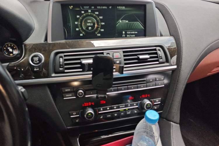 Used BMW 6 Series 2013 Facelift 640i Gran Coupe Audio And AC Panel