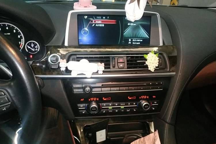 Used BMW 6 Series 2013 Facelift 640i Gran Coupe Audio And AC Panel