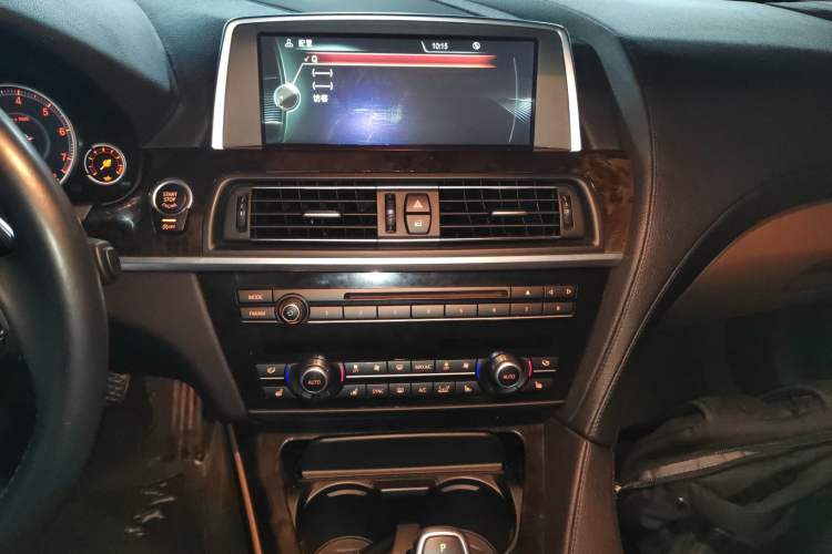 Used BMW 6 Series 2013 Facelift 640i Gran Coupe Audio And AC Panel