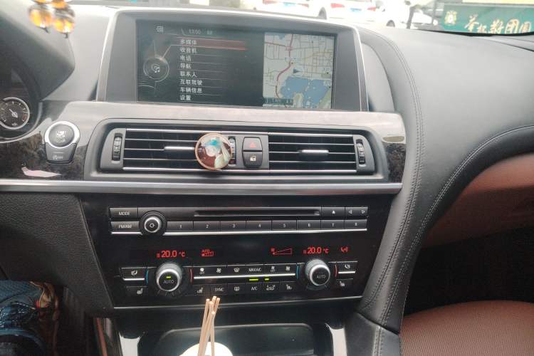 Used BMW 6 Series 2013 Facelift 640i Gran Coupe Audio And AC Panel
