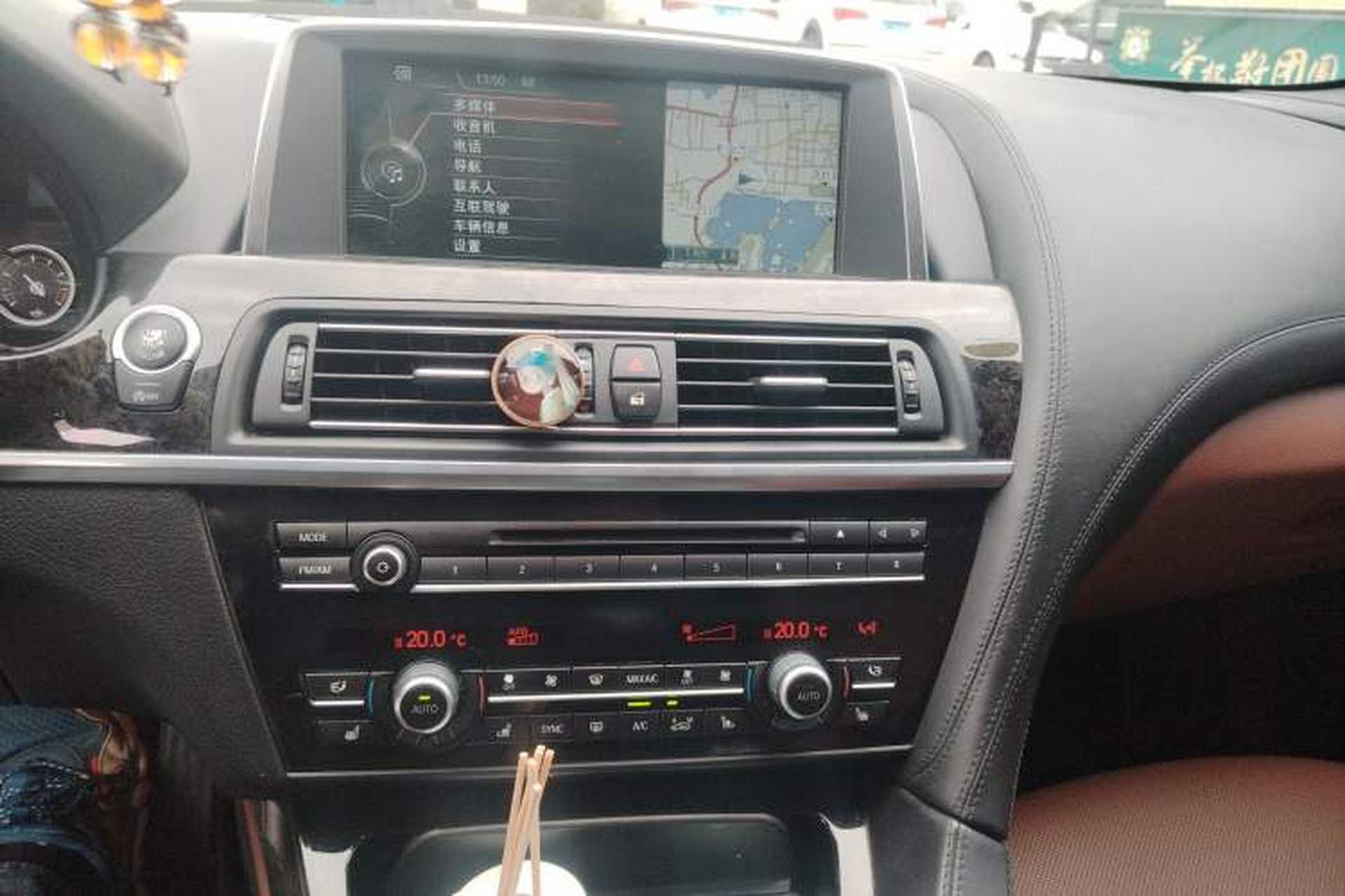 Used BMW 6 Series 2013 Facelift 640i Gran Coupe Audio And AC Panel