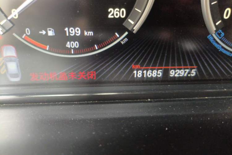Used BMW 6 Series 2013 Facelift 640i Gran Coupe Odometer Close Up
