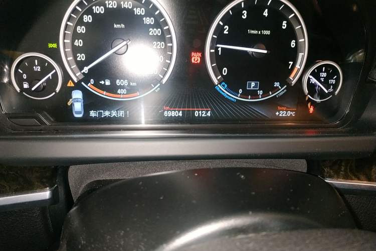 Used BMW 6 Series 2013 Facelift 640i Gran Coupe Odometer Close Up