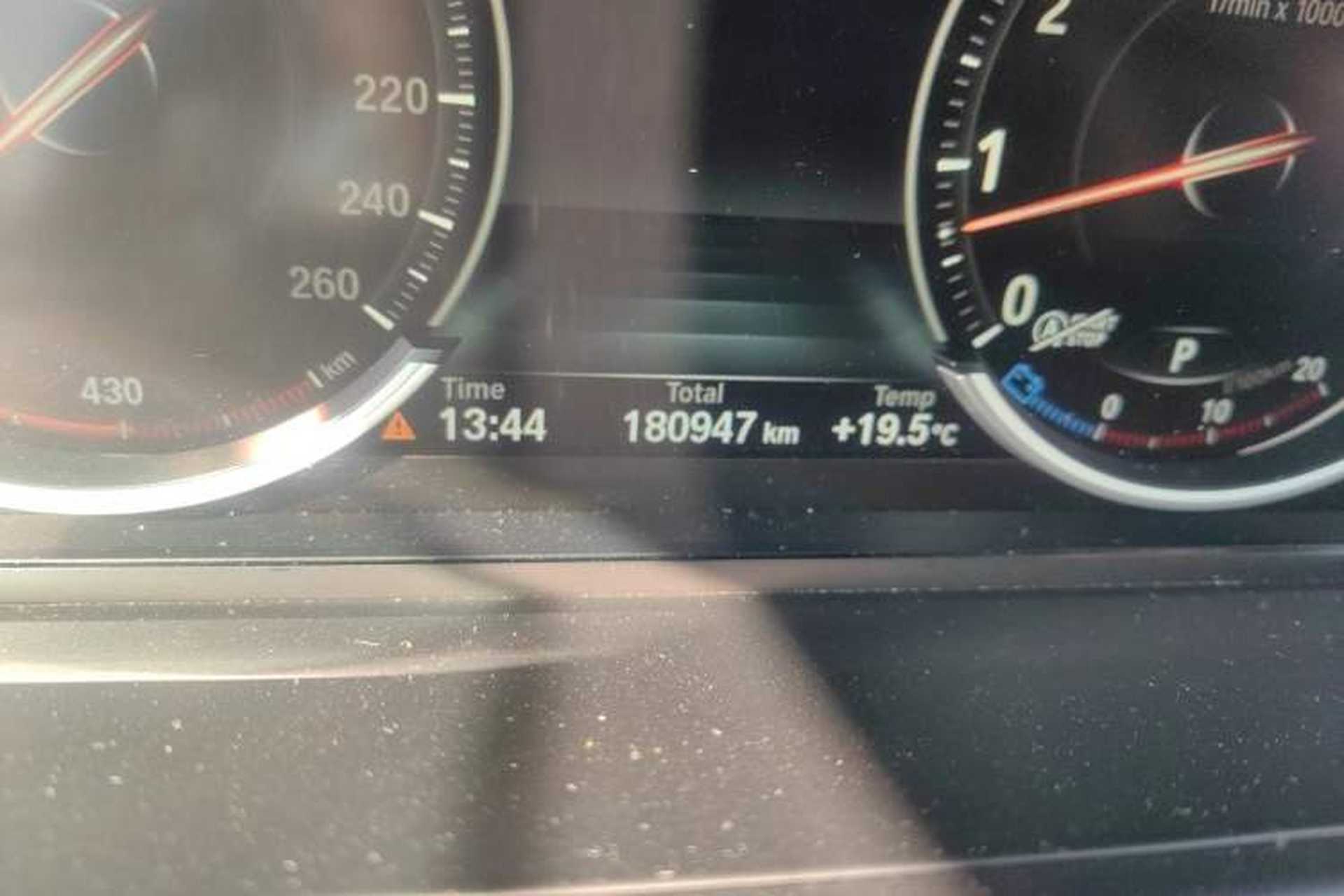 Used BMW 6 Series 2013 Facelift 640i Gran Coupe Odometer Close Up