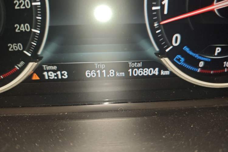 Used BMW 6 Series 2013 Facelift 640i xDrive Gran Coupe Odometer Close Up