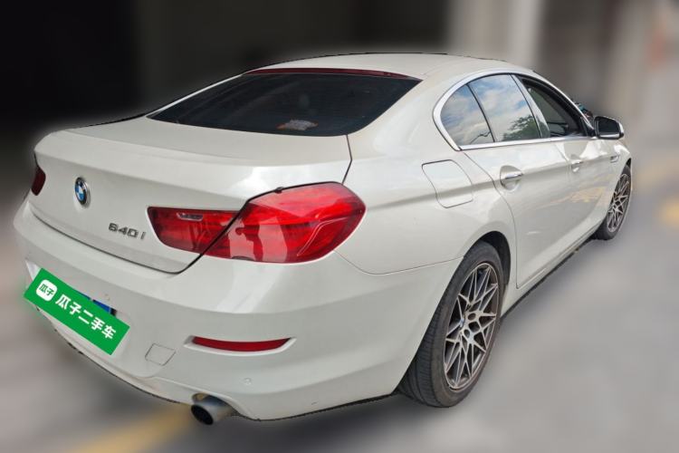 Used BMW 6 Series 2013 Facelift 640i Gran Coupe Rear Right 45 Deg