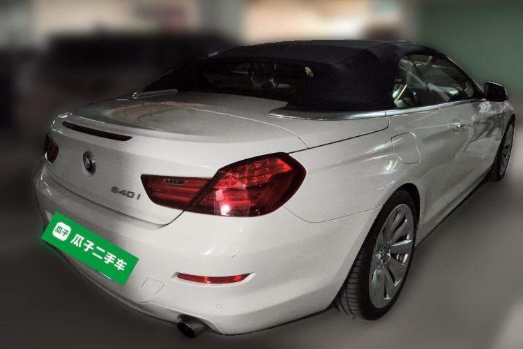 Used BMW 6 Series 2013 640i Convertible Coupe Rear Right 45 Deg