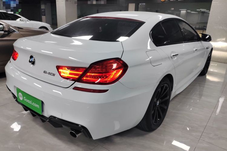 Used BMW 6 Series 2013 Facelift 640i Gran Coupe Rear Right 45 Deg