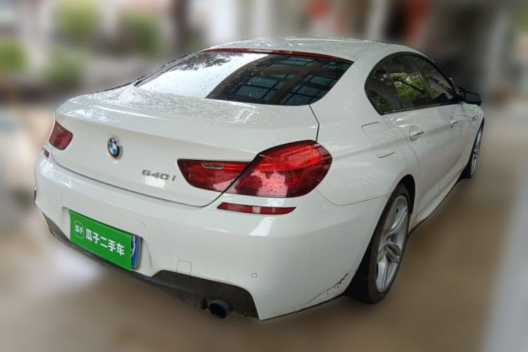 Used BMW 6 Series 2013 Facelift 640i xDrive Gran Coupe Rear Right 45 Deg