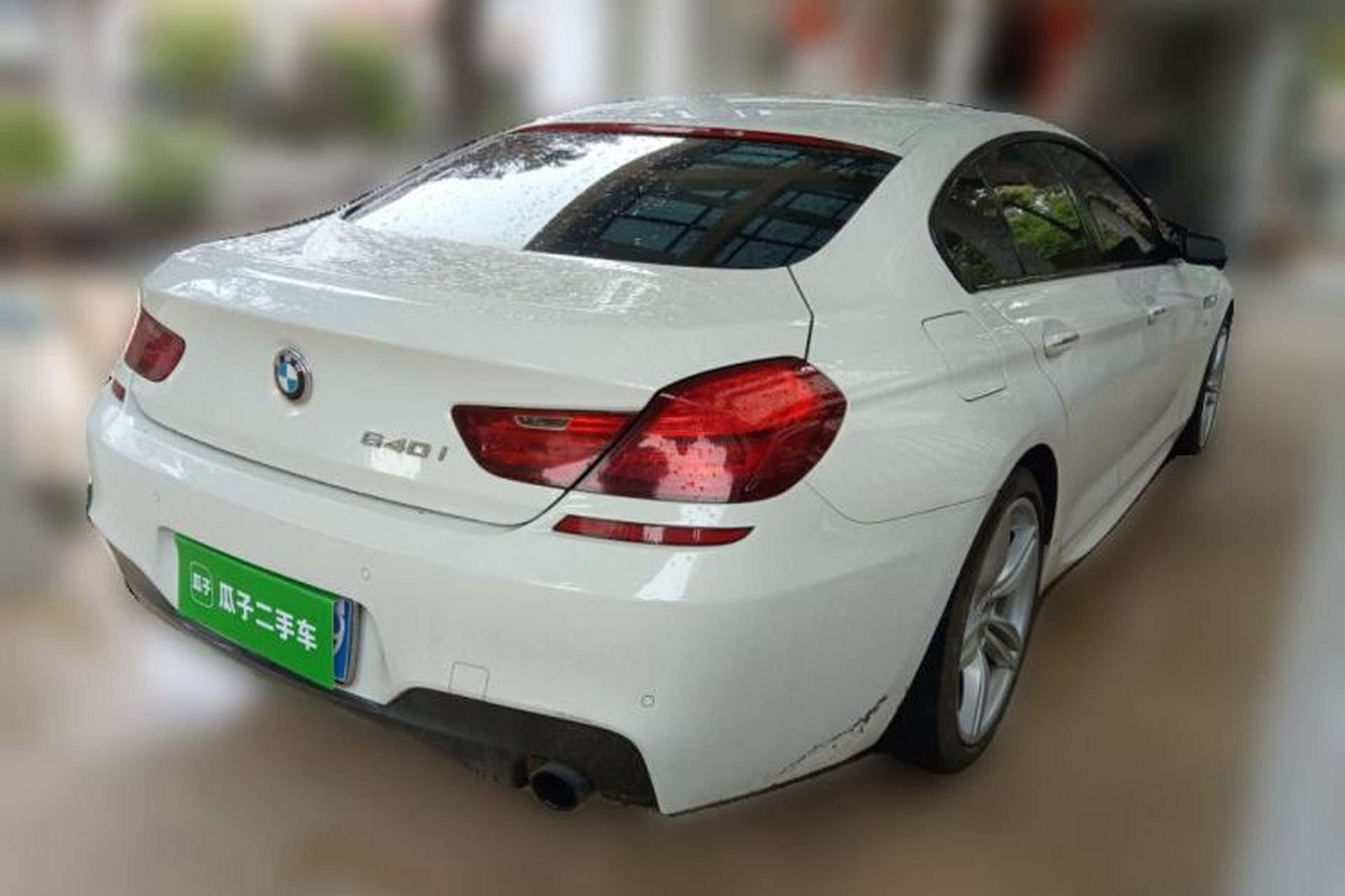 Used BMW 6 Series 2013 Facelift 640i xDrive Gran Coupe Rear Right 45 Deg